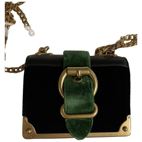 vestiaire collective prada cahier|Cahier velvet crossbody bag Prada Black in Velvet .